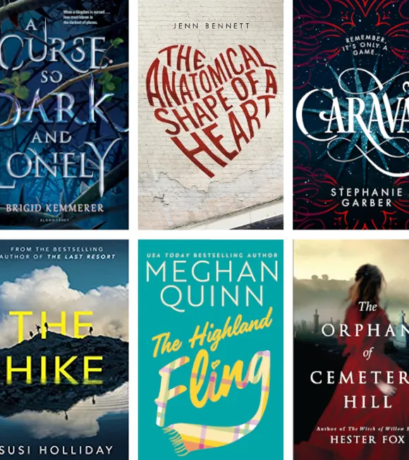 A collection of top-rated books of the year, arranged with vibrant covers and engaging titles for readers to explore.